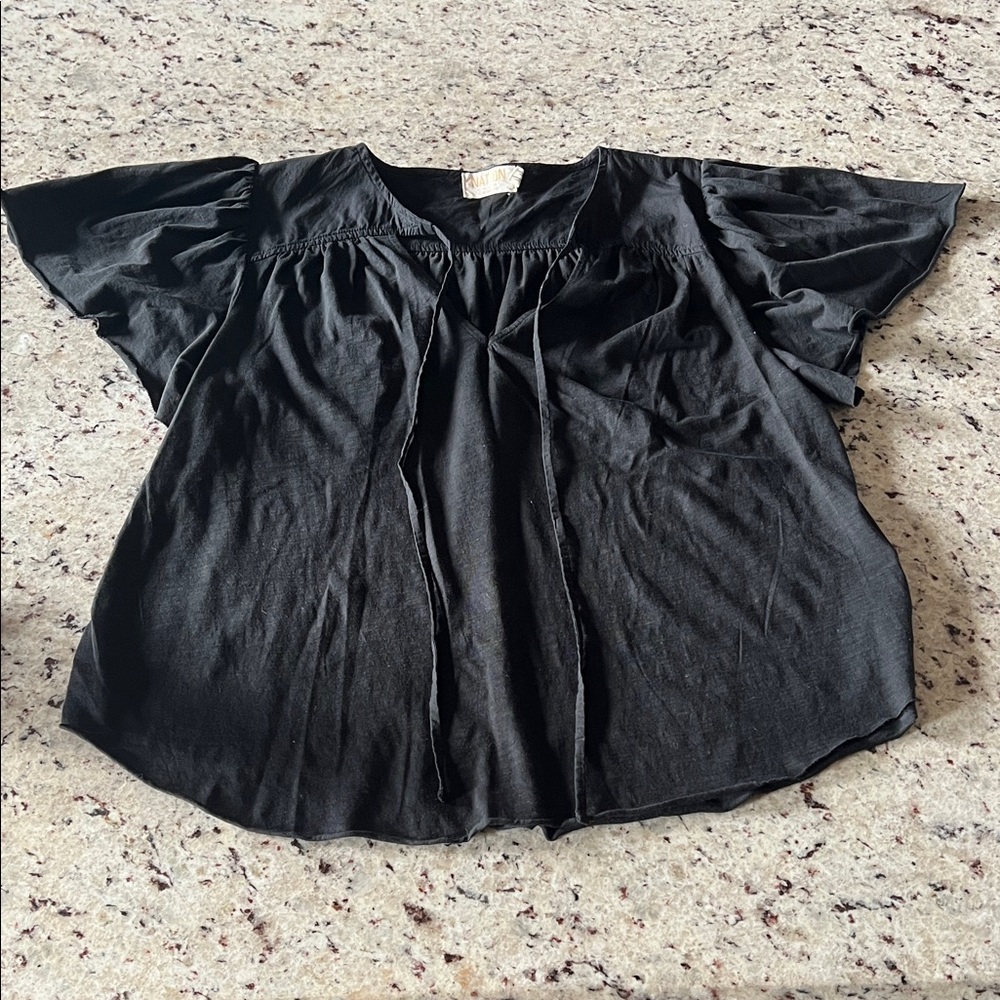 Nation LTD Black Women's Top